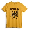 Deutschland Germany Eagle Nationalism Symbol Men Women T-Shirt - Patriotic German Heritage Apparel for Oktoberfest, Soccer Fans, and Travelers