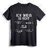 Ich Weiss Es Nicht Funny German Student T-Shirt - Humorous Tee for German Speakers and Language Enthusiasts