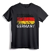 German Flag T-Shirt | Vintage Made In Germany Gift - Support German Sports with Distressed Design Tee for Men, Women, and Kids