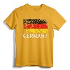 German Flag T-Shirt | Vintage Made In Germany Gift - Support German Sports with Distressed Design Tee for Men, Women, and Kids