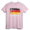 German Flag T-Shirt | Vintage Made In Germany Gift - Support German Sports with Distressed Design Tee for Men, Women, and Kids