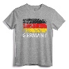 German Flag T-Shirt | Vintage Made In Germany Gift - Support German Sports with Distressed Design Tee for Men, Women, and Kids