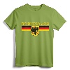 Deutschland Germany Flag Eagle German National Men Women T-Shirt - Oktoberfest Patriotism Apparel for Beer Lovers and German Heritage Enthusiasts