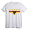 Deutschland Germany Flag Eagle German National Men Women T-Shirt - Oktoberfest Patriotism Apparel for Beer Lovers and German Heritage Enthusiasts