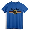 DEUTSCHLAND Germany Flag Coat of Arms Eagle Banner Vintage T-Shirt - Oktoberfest Gift for German Americans & Beer Lovers