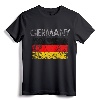 Vintage Germany German Flag Pride Gift T-Shirt - Patriotic Heritage German Apparel for Family Fans and Sports Enthusiasts