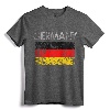 Vintage Germany German Flag Pride Gift T-Shirt - Patriotic Heritage German Apparel for Family Fans and Sports Enthusiasts