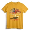 American Grown with German Roots T-Shirt - Germany Heritage Apparel for Stylish German Americans