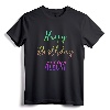 Happy Birthday Alecia Gift Idea T-Shirt - Personalized Apparel for a Unique Birthday Celebration