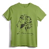 Alexander Pushkin Profile Portrait T-Shirt - Russian Poet Signature Tee for Literature Fans