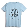Alexander Pushkin Profile Portrait T-Shirt - Russian Poet Signature Tee for Literature Fans