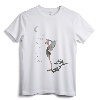Official Disney Peter Pan Tinker Bell Moon Quote Art Graphic T-Shirt - Vintage Disneyland Apparel for Women, Men, Youth, Toddler