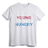 Young Scrappy Hungry Shirt 4th of July T-Shirt - Patriotic Graphic Tee for Men, Women, and Kids - Birthday Party Gift Shirt