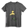 Womens Disney Peter Pan Tinker Bell Sketch Profile V-Neck T-Shirt - Officially Licensed Apparel for Women