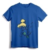 Womens Disney Peter Pan Tinker Bell Sketch Profile V-Neck T-Shirt - Officially Licensed Apparel for Women