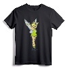 Disney Peter Pan Tinker Bell Watercolor Sketch T-Shirt - Official Vintage Disney Apparel for Women, Men, Youth, Toddlers