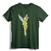 Disney Peter Pan Tinker Bell Watercolor Sketch T-Shirt - Official Vintage Disney Apparel for Women, Men, Youth, Toddlers