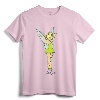 Disney Peter Pan Tinker Bell Watercolor Sketch T-Shirt - Official Vintage Disney Apparel for Women, Men, Youth, Toddlers