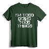 I'M TODD DOING TODD THINGS Funny Christmas Todd Gift Idea T-Shirt - Personalized Tee for Men, Women, and Kids Named Todd