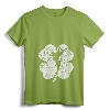 Women's Disney Tinker Bell Shamrock Silhouette St. Patrick's Day V-Neck T-Shirt - Official Disney Merchandise for Women, Men, Boys, and Girls