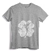 Women's Disney Tinker Bell Shamrock Silhouette St. Patrick's Day V-Neck T-Shirt - Official Disney Merchandise for Women, Men, Boys, and Girls
