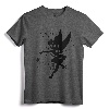 Disney Peter Pan Tinker Bell Pixie Dust Vintage Silhouette T-Shirt - Official Disney Princess Apparel for Women, Men, Girls, Boys, and Toddlers