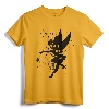 Disney Peter Pan Tinker Bell Pixie Dust Vintage Silhouette T-Shirt - Official Disney Princess Apparel for Women, Men, Girls, Boys, and Toddlers