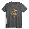 King George - Awesome Wow - Founding Father Hamilton Hoodie - Novelty American Revolution Pullover Hoodie for History Fans