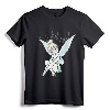 Disney Tinker Bell Sitting T-Shirt Tee - Official Disney Merchandise for Men, Women, Boys, and Girls