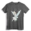 Disney Tinker Bell Sitting T-Shirt Tee - Official Disney Merchandise for Men, Women, Boys, and Girls