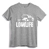Low Life. Lowered Truck Funny Shirt Lowrider Tee for Men and Women - Stylish Mini-Truck Apparel