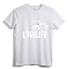 Low Life. Lowered Truck Funny Shirt Lowrider Tee for Men and Women - Stylish Mini-Truck Apparel