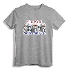 Too Cool For British Rule Shirt - Hamilton Washington July 4th American Revolution T-shirt for Patriotic USA History Fans