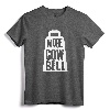 Funny More Cowbell T-Shirt - Vintage 70s Rock and Roll Tee with Classic Fit and Lightweight Comfort