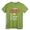 Level Of Savage Low Medium Aries Shirt - Novelty Humor T-Shirt for Zodiac Sign Enthusiasts