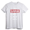 Level Of Savage Low Medium Aries Shirt - Novelty Humor T-Shirt for Zodiac Sign Enthusiasts
