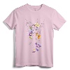 Disney Peter Pan Tinker Bell Floral Sketch Portrait T-Shirt - Officially Licensed Disney Apparel for Women, Men, Youth, Toddlers - Vintage Neverland Tee