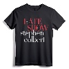 Official The Late Show with Stephen Colbert Classic Logo T-Shirt - Lightweight, Double-Needle Sleeve, Classic Fit Apparel