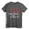 Official The Late Show with Stephen Colbert Classic Logo T-Shirt - Lightweight, Double-Needle Sleeve, Classic Fit Apparel