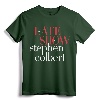 Official The Late Show with Stephen Colbert Classic Logo T-Shirt - Lightweight, Double-Needle Sleeve, Classic Fit Apparel