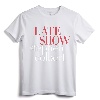 Official The Late Show with Stephen Colbert Classic Logo T-Shirt - Lightweight, Double-Needle Sleeve, Classic Fit Apparel