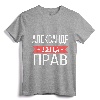 Alexander Is Always Right Russian Language T-Shirt - Personalized Cyrillic Gift for Aleksandr
