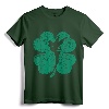 Disney Tinker Bell Green Shamrock St. Patrick's Day T-Shirt - Official Disney Merchandise for Women, Men, Boys, and Girls