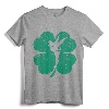 Disney Tinker Bell Green Shamrock St. Patrick's Day T-Shirt - Official Disney Merchandise for Women, Men, Boys, and Girls