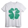 Disney Tinker Bell Green Shamrock St. Patrick's Day T-Shirt - Official Disney Merchandise for Women, Men, Boys, and Girls