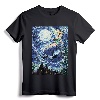 Disney Peter Pan Tinker Bell Starry Night Portrait T-Shirt - Officially Licensed Classic Fit Tee for Disney Fans