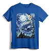 Disney Peter Pan Tinker Bell Starry Night Portrait T-Shirt - Officially Licensed Classic Fit Tee for Disney Fans