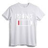 Low Patience Shirt Low Battery Patience T-Shirt - Funny Parenting Tee for Moms and Dads, Perfect Mother's Day or Father's Day Gift