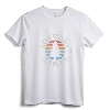 Alexandria Virginia VA Vintage Graphic Retro 70s T-Shirt - Retro Sunset Pine Trees Design Tee for Hometown Pride