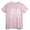 Proud Army Wife T-Shirt for Military Wife - My Soldier My Hero, Army Mom Graphic Design Tee